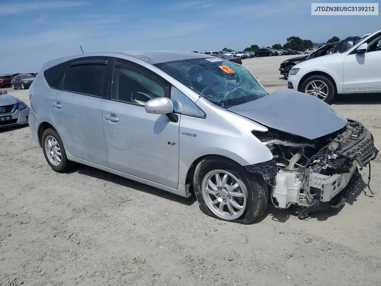 2012 Toyota Prius V VIN: JTDZN3EU5C3139212 Lot: 58837825