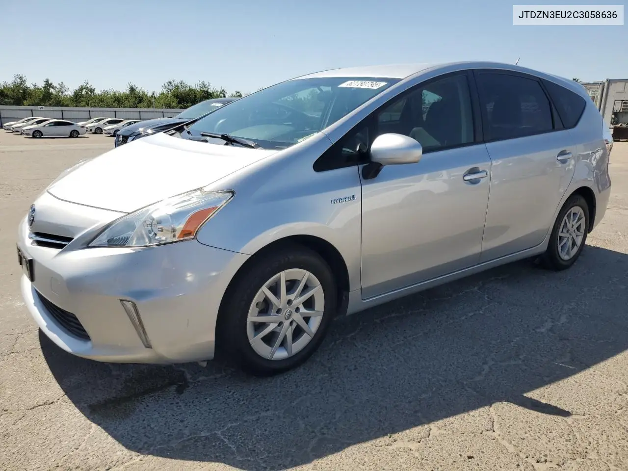 2012 Toyota Prius V VIN: JTDZN3EU2C3058636 Lot: 62780795