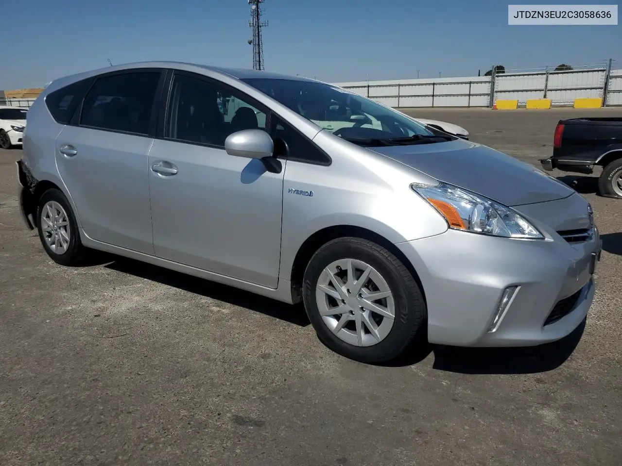 2012 Toyota Prius V VIN: JTDZN3EU2C3058636 Lot: 62780795