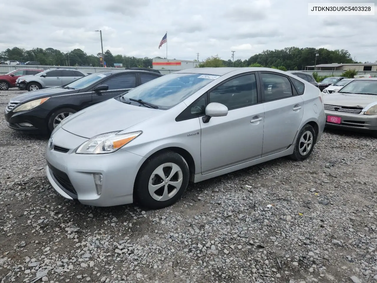 2012 Toyota Prius VIN: JTDKN3DU9C5403328 Lot: 62904515
