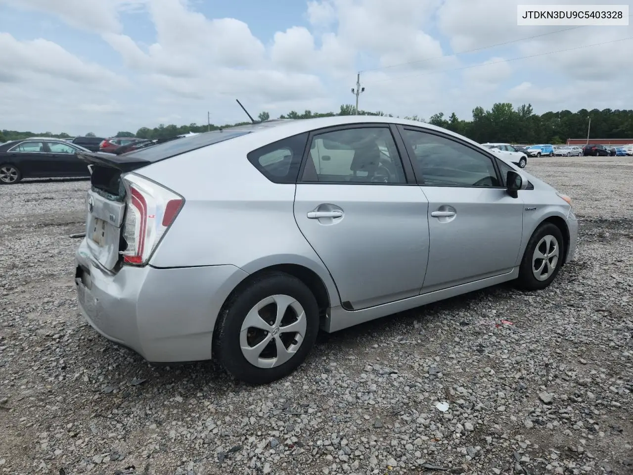 2012 Toyota Prius VIN: JTDKN3DU9C5403328 Lot: 62904515