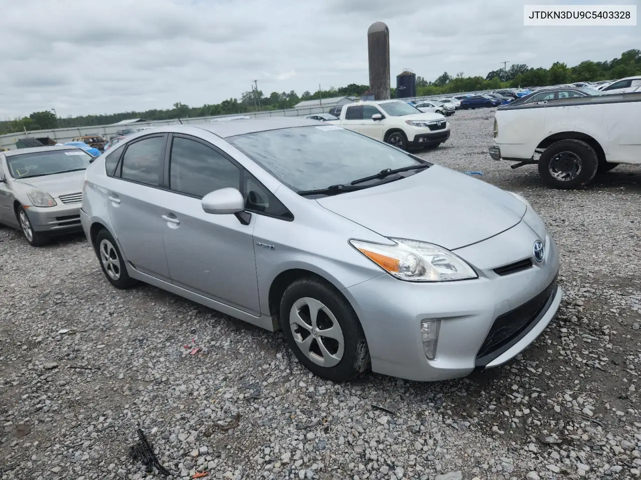 2012 Toyota Prius VIN: JTDKN3DU9C5403328 Lot: 62904515