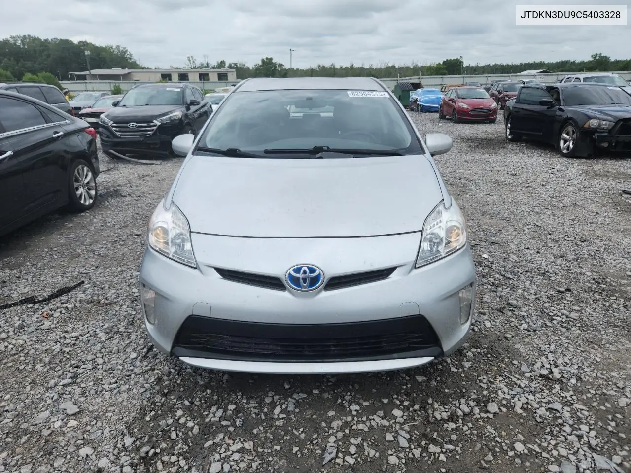 2012 Toyota Prius VIN: JTDKN3DU9C5403328 Lot: 62904515