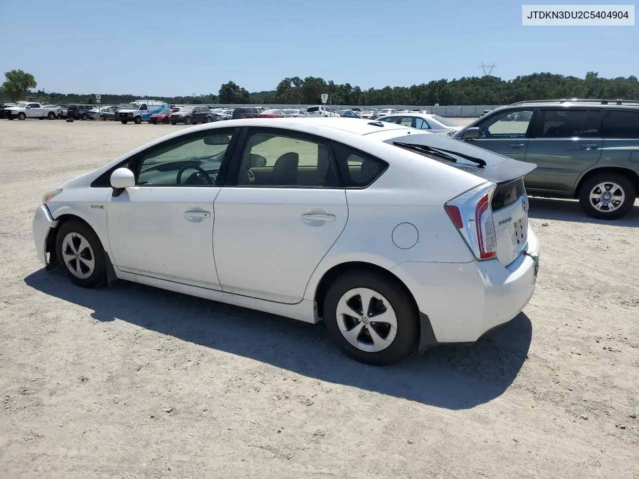 2012 Toyota Prius VIN: JTDKN3DU2C5404904 Lot: 62927455