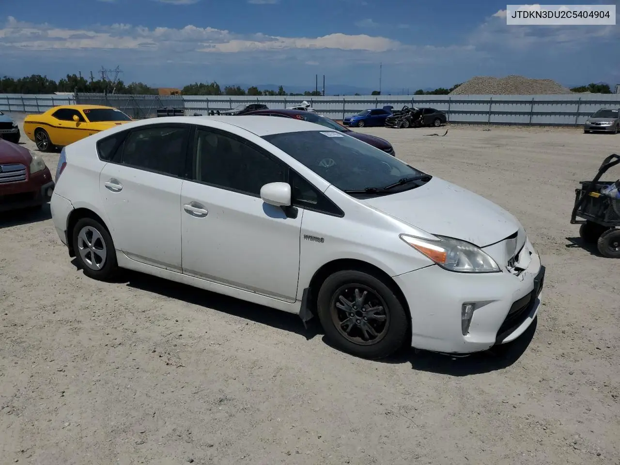 2012 Toyota Prius VIN: JTDKN3DU2C5404904 Lot: 62927455
