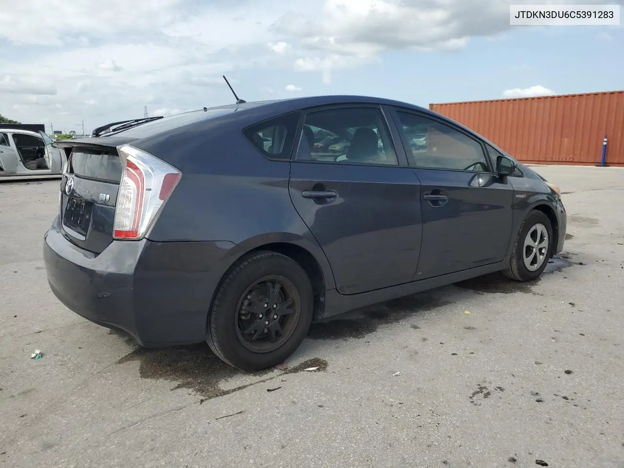 2012 Toyota Prius VIN: JTDKN3DU6C5391283 Lot: 63022115