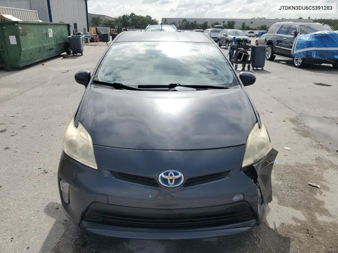 2012 Toyota Prius VIN: JTDKN3DU6C5391283 Lot: 63022115