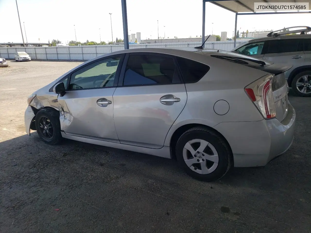 2012 Toyota Prius VIN: JTDKN3DU7C1574585 Lot: 63026165