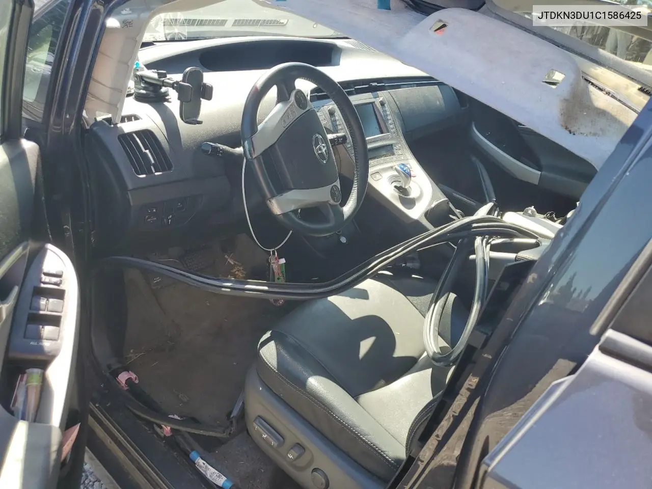 2012 Toyota Prius VIN: JTDKN3DU1C1586425 Lot: 63227575