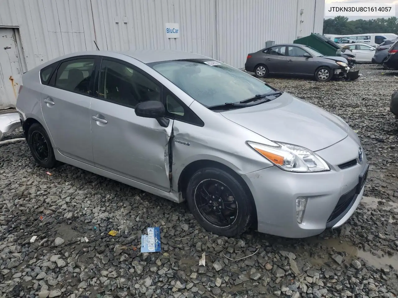 2012 Toyota Prius VIN: JTDKN3DU8C1614057 Lot: 63249835