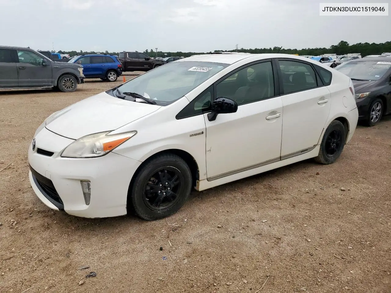 2012 Toyota Prius VIN: JTDKN3DUXC1519046 Lot: 63255455