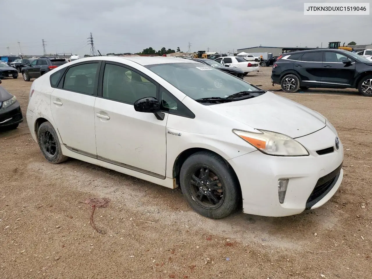 2012 Toyota Prius VIN: JTDKN3DUXC1519046 Lot: 63255455