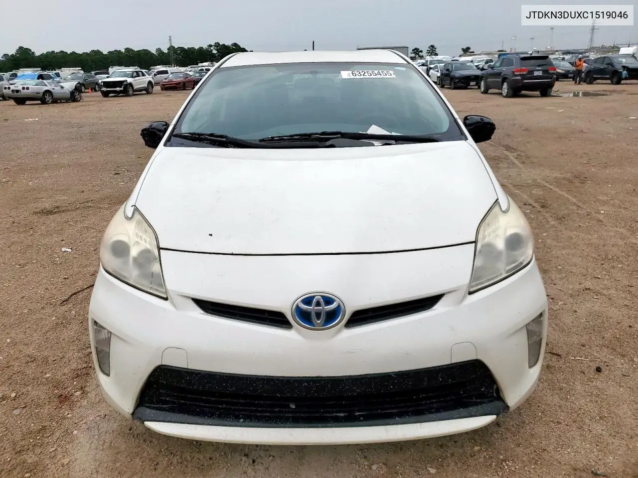 2012 Toyota Prius VIN: JTDKN3DUXC1519046 Lot: 63255455