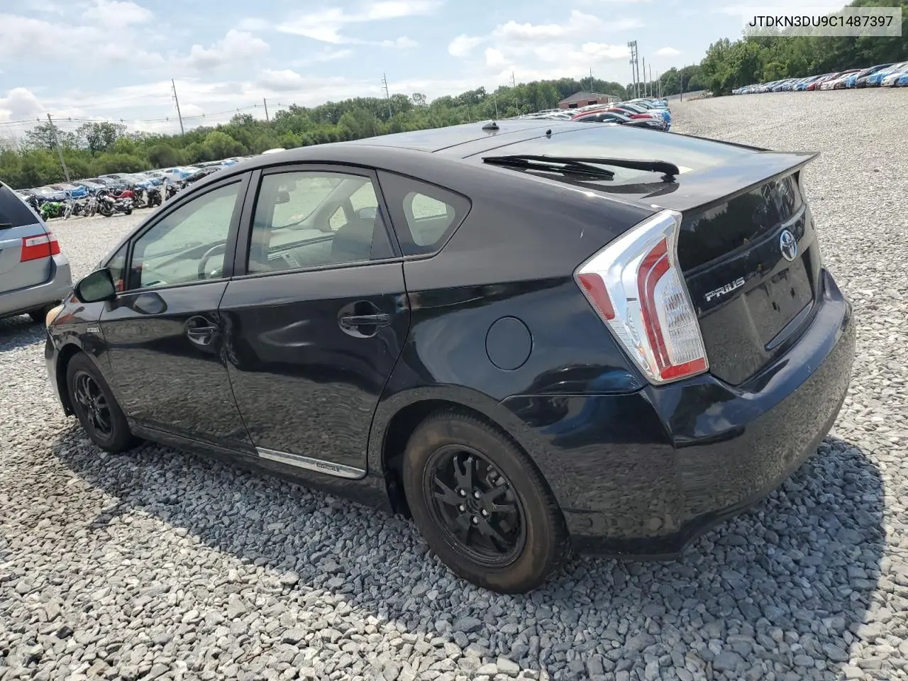2012 Toyota Prius VIN: JTDKN3DU9C1487397 Lot: 63297895