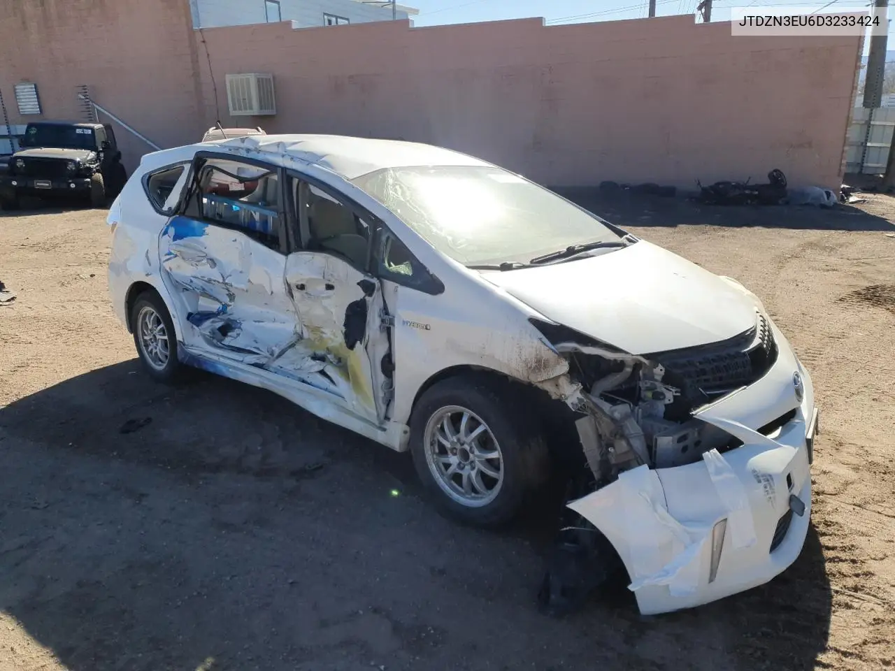 2013 Toyota Prius V VIN: JTDZN3EU6D3233424 Lot: 42457255