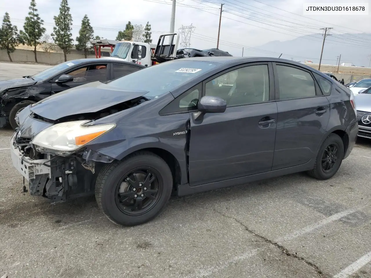 2013 Toyota Prius VIN: JTDKN3DU3D1618678 Lot: 53292295