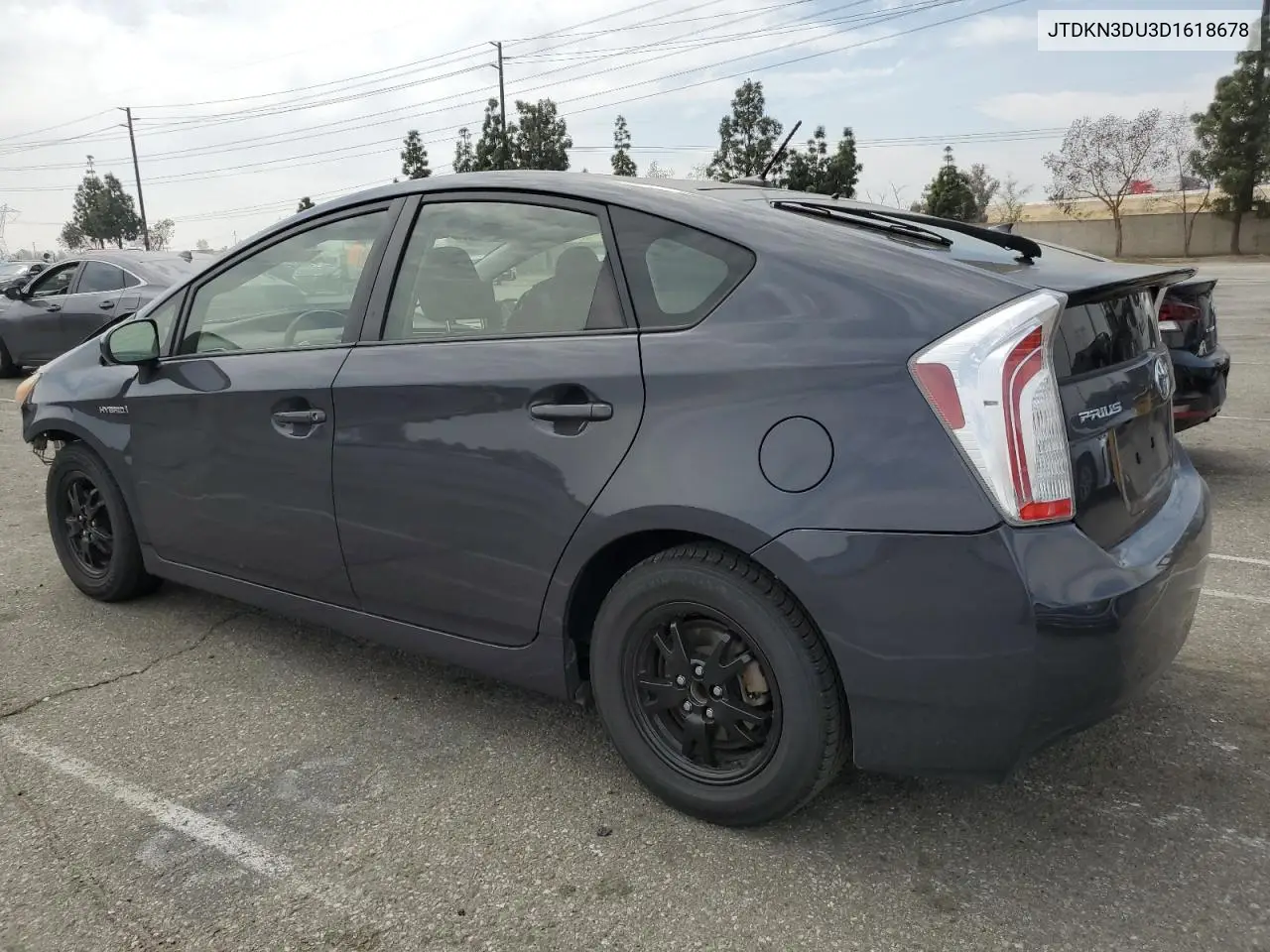 2013 Toyota Prius VIN: JTDKN3DU3D1618678 Lot: 53292295