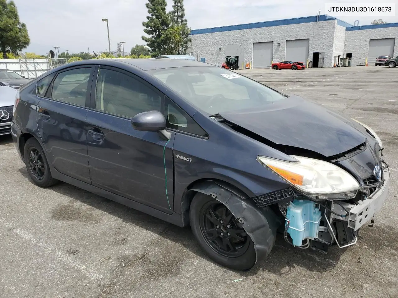2013 Toyota Prius VIN: JTDKN3DU3D1618678 Lot: 53292295