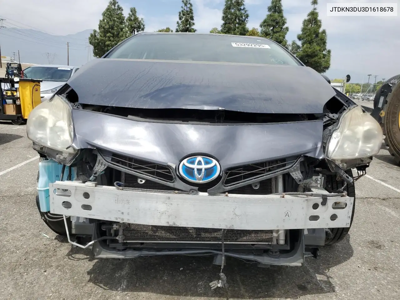 2013 Toyota Prius VIN: JTDKN3DU3D1618678 Lot: 53292295