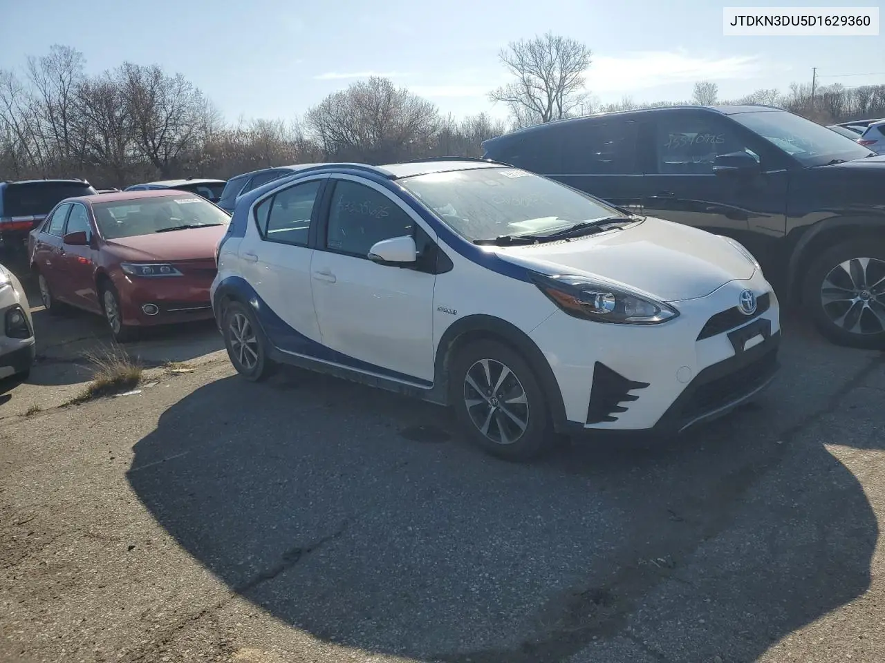 2013 Toyota Prius VIN: JTDKN3DU5D1629360 Lot: 55291105