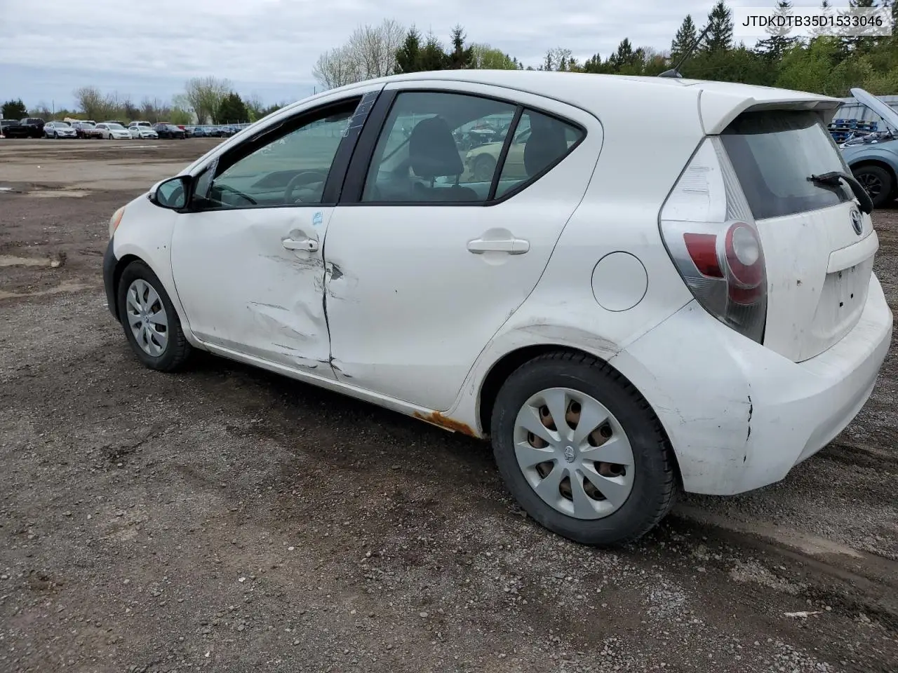2013 Toyota Prius C VIN: JTDKDTB35D1533046 Lot: 55759445