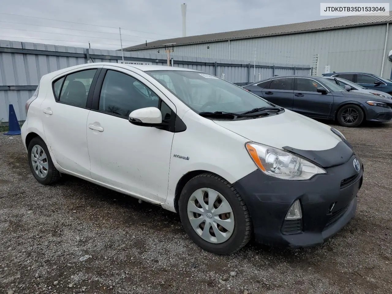 2013 Toyota Prius C VIN: JTDKDTB35D1533046 Lot: 55759445