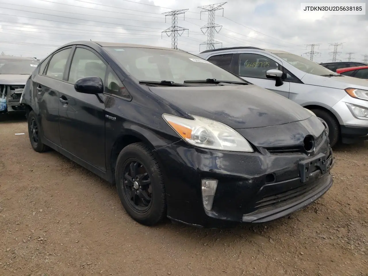 2013 Toyota Prius VIN: JTDKN3DU2D5638185 Lot: 56201985