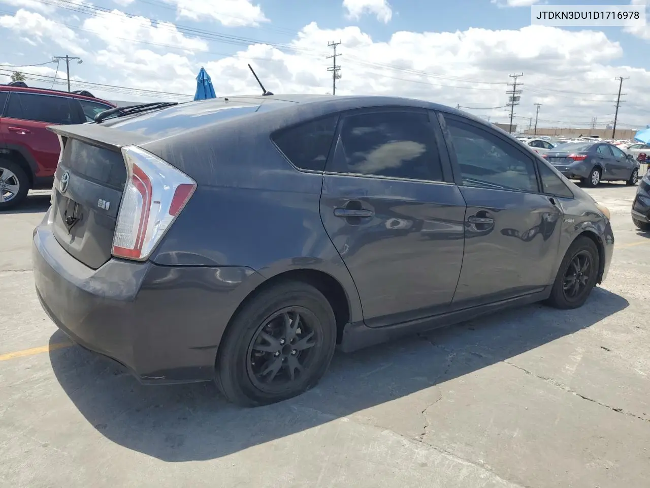 2013 Toyota Prius VIN: JTDKN3DU1D1716978 Lot: 56552105