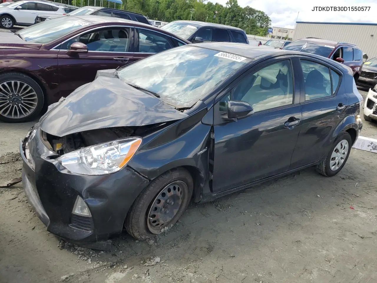 2013 Toyota Prius C VIN: JTDKDTB30D1550577 Lot: 56632055