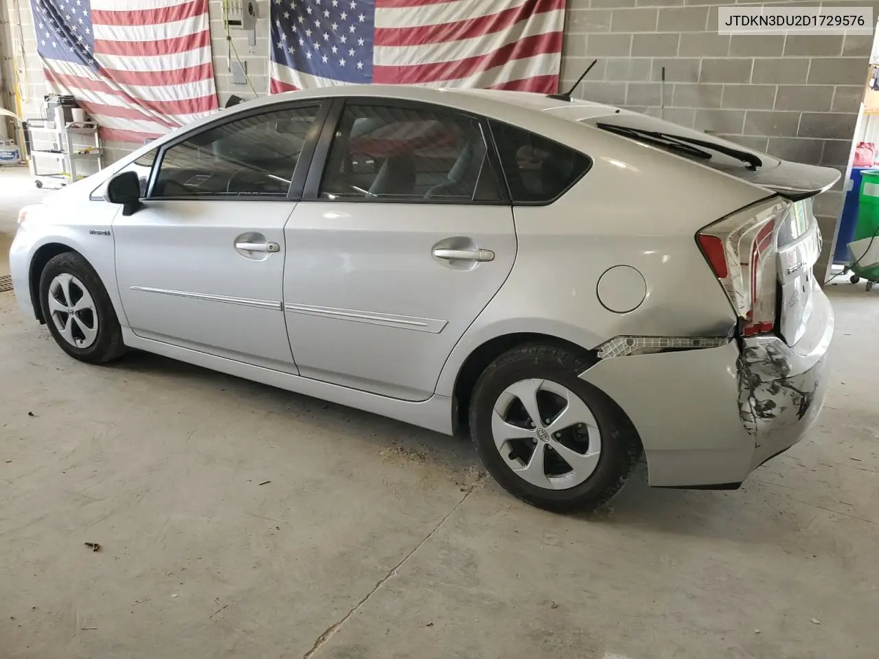 2013 Toyota Prius VIN: JTDKN3DU2D1729576 Lot: 56685415