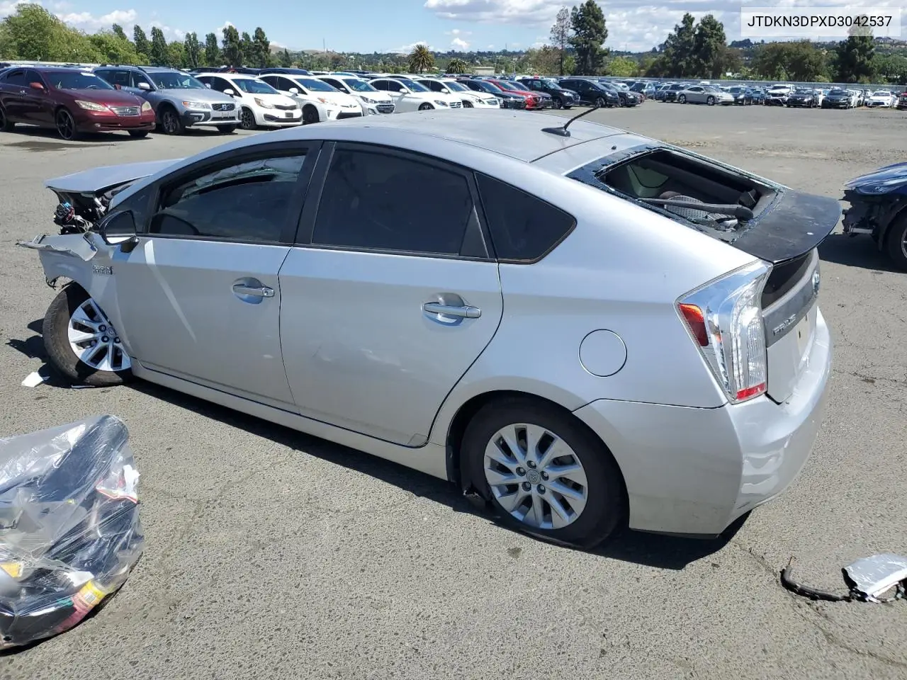 2013 Toyota Prius Plug-In VIN: JTDKN3DPXD3042537 Lot: 56760525