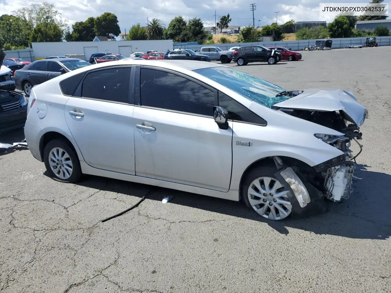 2013 Toyota Prius Plug-In VIN: JTDKN3DPXD3042537 Lot: 56760525