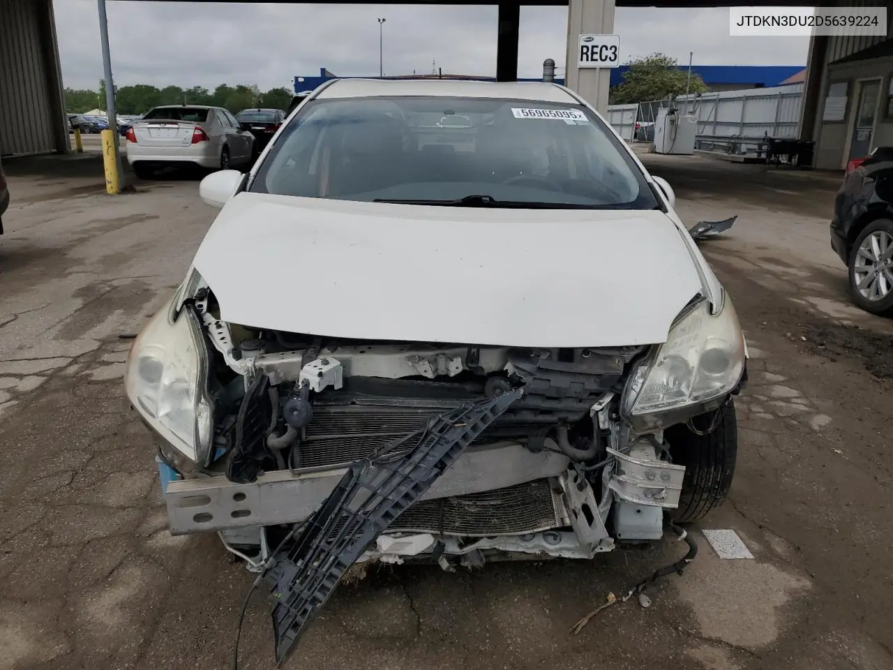 2013 Toyota Prius VIN: JTDKN3DU2D5639224 Lot: 56965095
