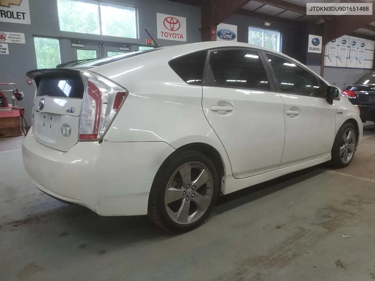 2013 Toyota Prius VIN: JTDKN3DU9D1651488 Lot: 57038925
