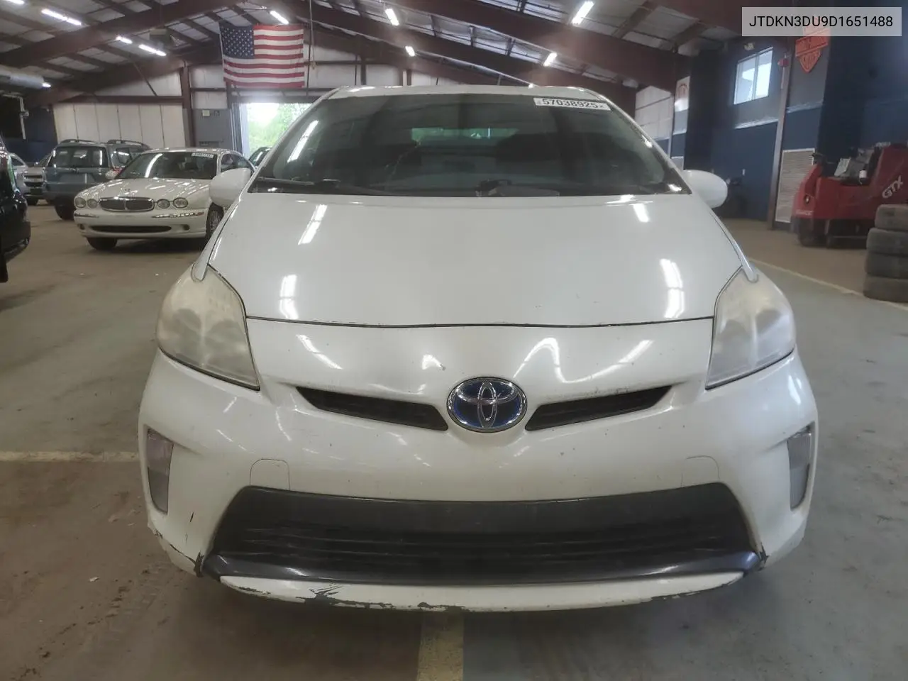 2013 Toyota Prius VIN: JTDKN3DU9D1651488 Lot: 57038925