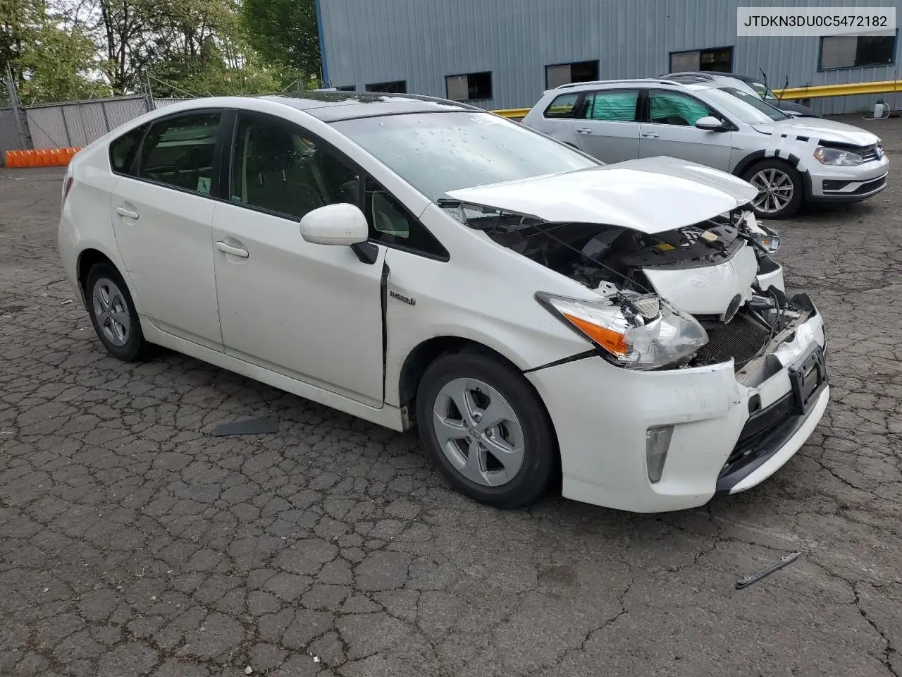 2013 Toyota Prius VIN: JTDKN3DU0C5472182 Lot: 57081115