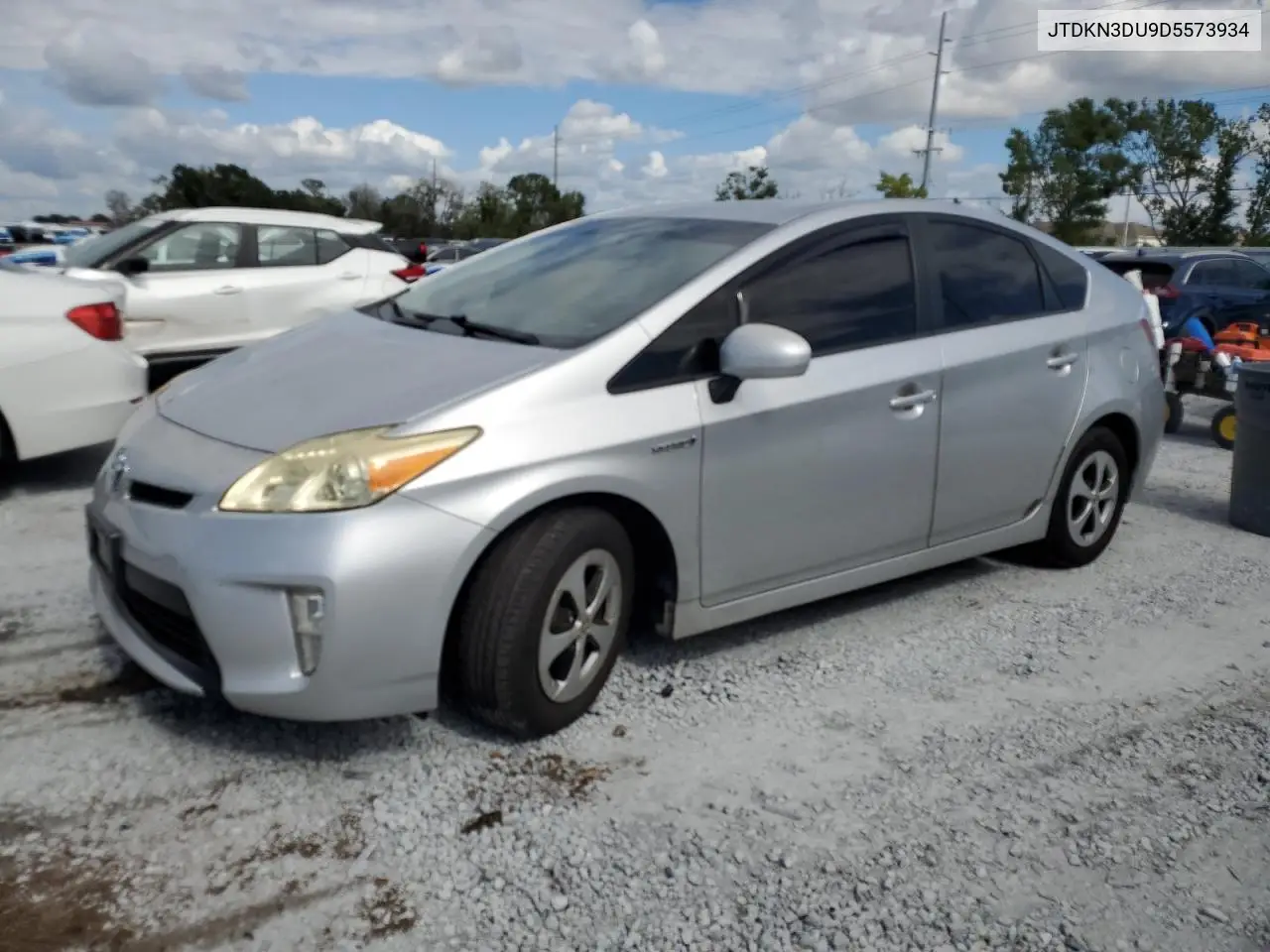 2013 Toyota Prius VIN: JTDKN3DU9D5573934 Lot: 57095775