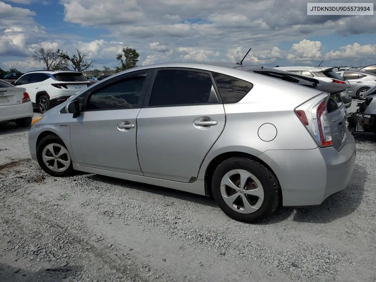 2013 Toyota Prius VIN: JTDKN3DU9D5573934 Lot: 57095775