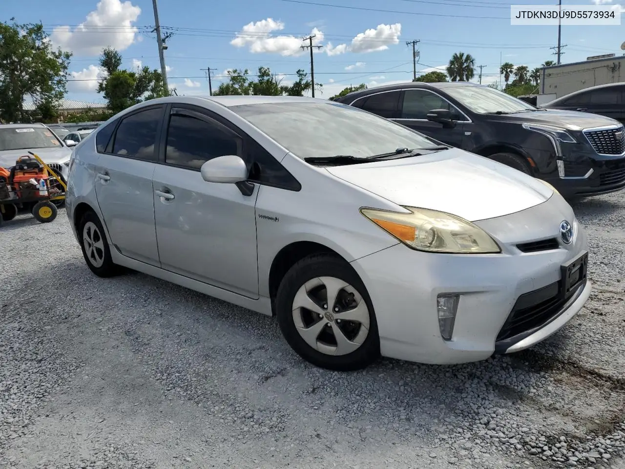 2013 Toyota Prius VIN: JTDKN3DU9D5573934 Lot: 57095775