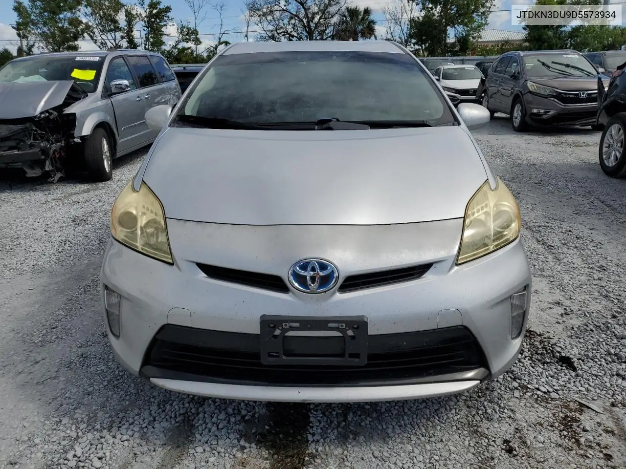 2013 Toyota Prius VIN: JTDKN3DU9D5573934 Lot: 57095775
