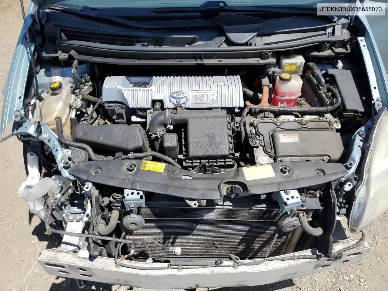 2013 Toyota Prius VIN: JTDKN3DUXD5655073 Lot: 57175685