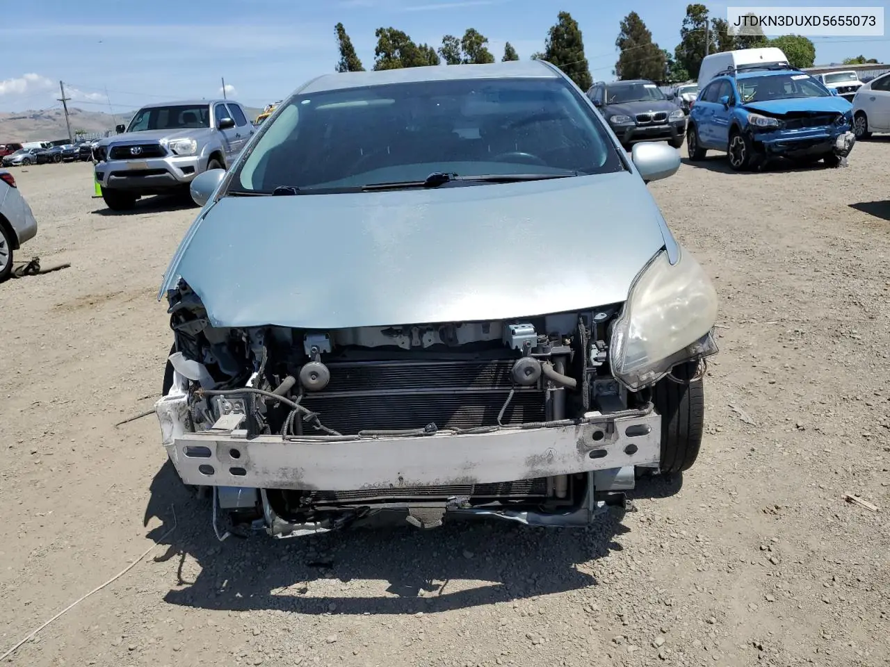 2013 Toyota Prius VIN: JTDKN3DUXD5655073 Lot: 57175685