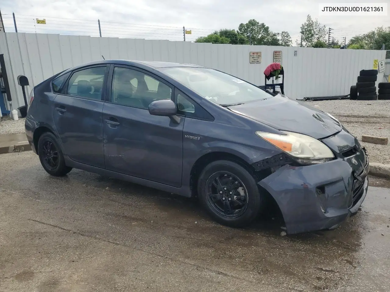 2013 Toyota Prius VIN: JTDKN3DU0D1621361 Lot: 58925205
