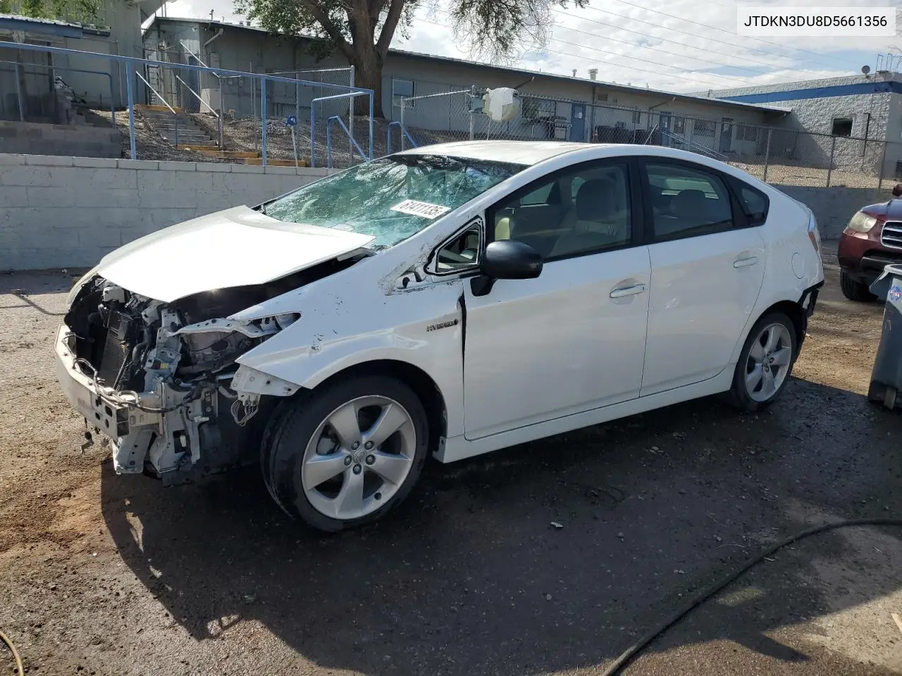2013 Toyota Prius VIN: JTDKN3DU8D5661356 Lot: 61411135