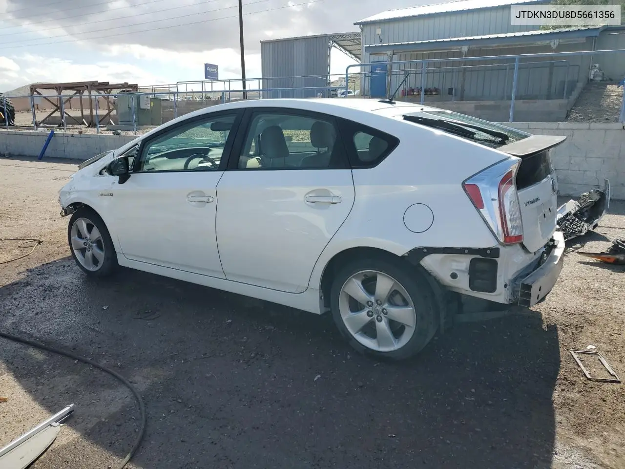 2013 Toyota Prius VIN: JTDKN3DU8D5661356 Lot: 61411135