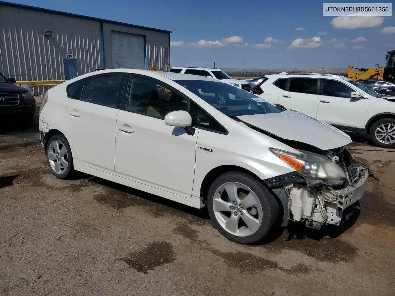 2013 Toyota Prius VIN: JTDKN3DU8D5661356 Lot: 61411135