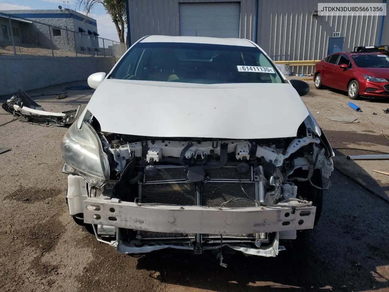 2013 Toyota Prius VIN: JTDKN3DU8D5661356 Lot: 61411135