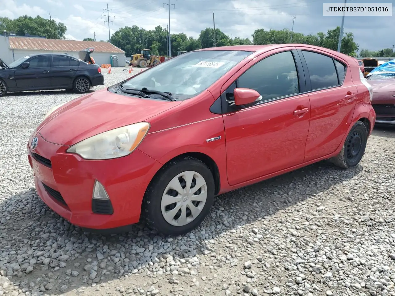 jtdkdtb37d1051016 JTDKDTB37D1051016 2013 Toyota Prius C