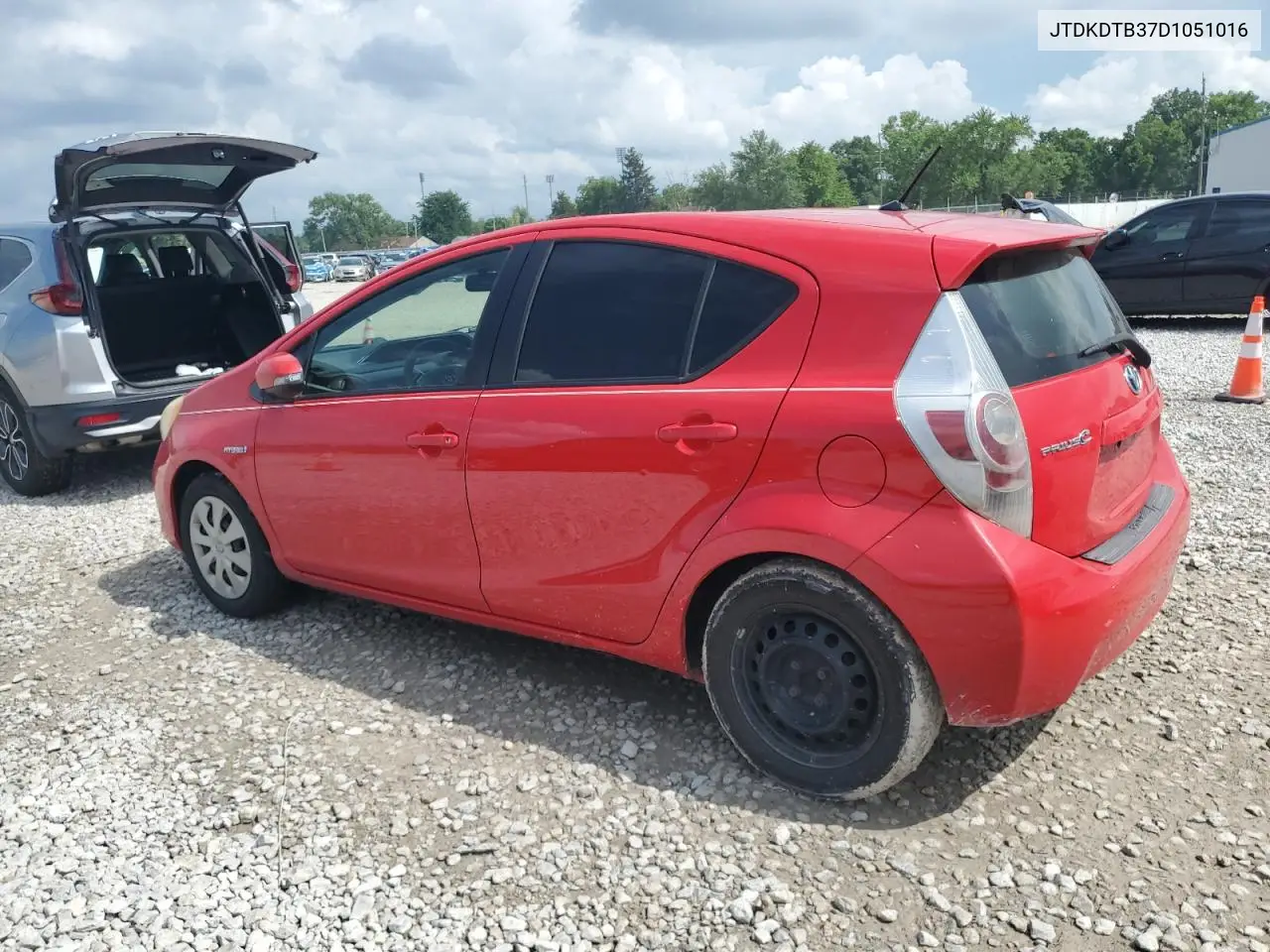 jtdkdtb37d1051016 JTDKDTB37D1051016 2013 Toyota Prius C