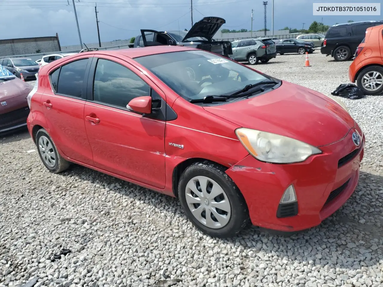 jtdkdtb37d1051016 JTDKDTB37D1051016 2013 Toyota Prius C